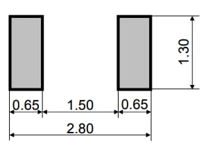 Mechanical Drawing - TDK CPL SMD Inductor Coil for Power Lines