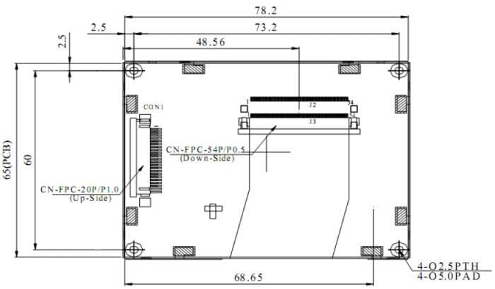 Newhaven Display NHD-3.5-320240MF & NHD-4.3-480272MF Boards