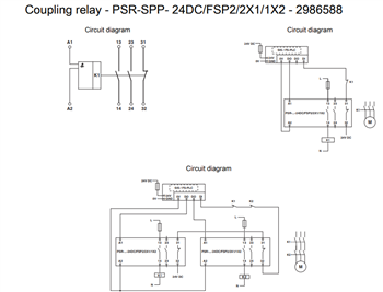 Application Circuit Diagram - Phoenix Contact DIN Rail Safety Relays