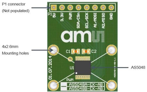 ams OSRAM AS5048 Adapter Boards