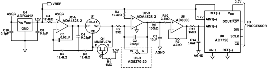 電路圖 - Analog Devices Inc. EVAL-CN0357-ARDZ評估板