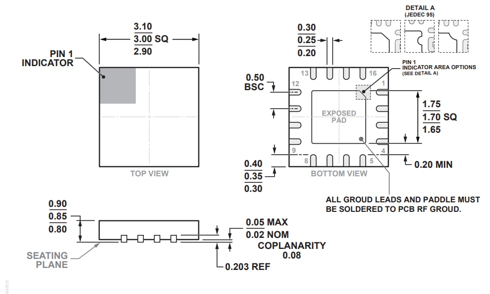 Analog Devices Inc. EVAL-HMC1096 Evaluation Board