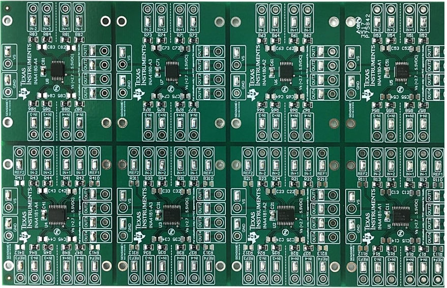 Location Circuit - Texas Instruments INA4180-4181EVM Evaluation Module