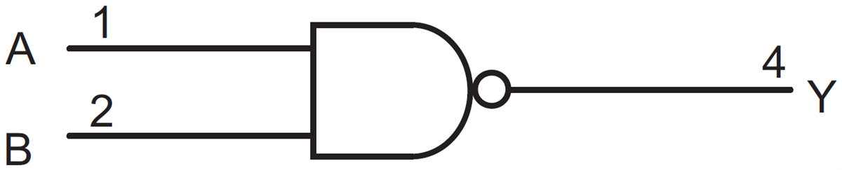 Block Diagram - Texas Instruments SN74LV1T00/SN74LV1T00-Q1 Logic Level Shifter