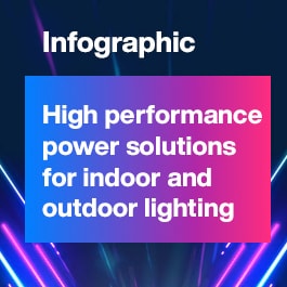 資訊圖 - MEAN WELL XLG LED驅動器