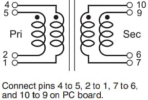 Coilcraft YA9280返馳式變壓器