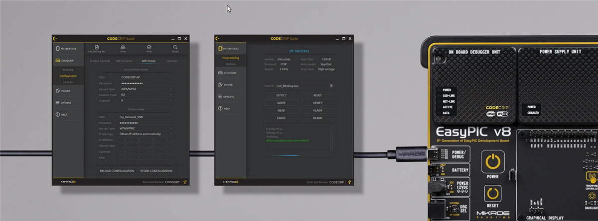 Mikroe MIKROE-3614 EasyPIC v8開發板