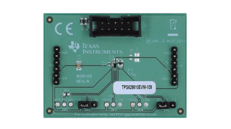 Mechanical Drawing - Texas Instruments TPS62861xEVM-109 Evaluation Module (EVM)