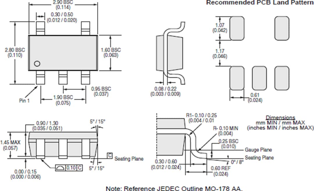 機械製圖 - IXYS IX4310T低側MOSFET閘極驅動器