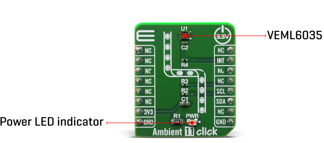 Block Diagram - Mikroe Ambient 11 Click