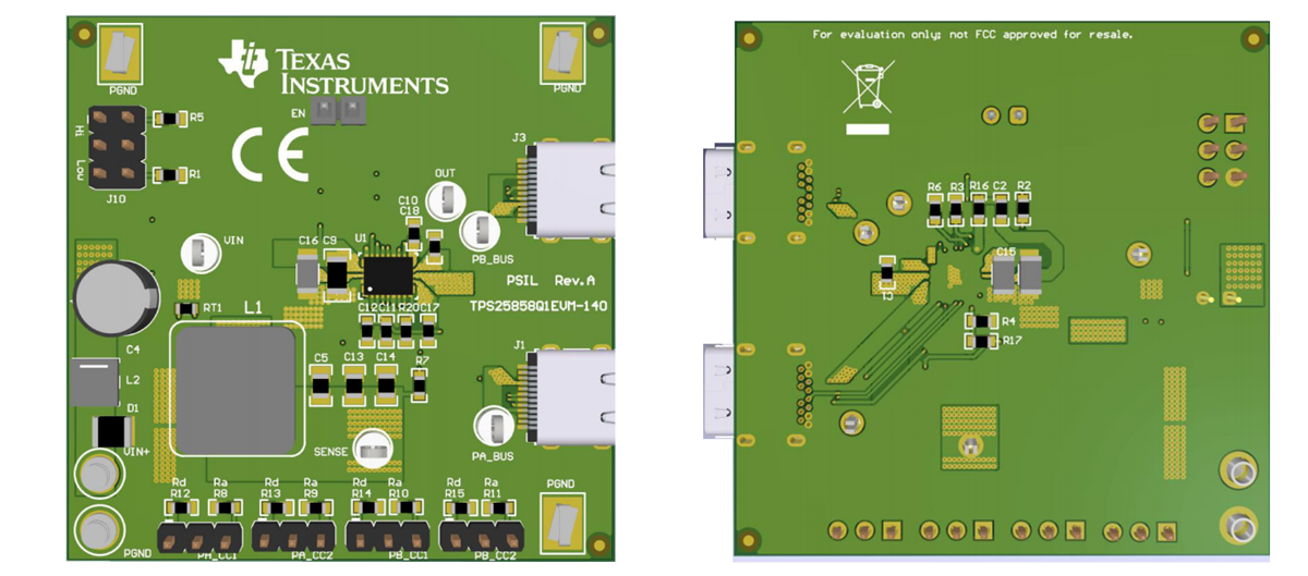 Texas Instruments TPS25858Q1EVM-140 Evaluation Module