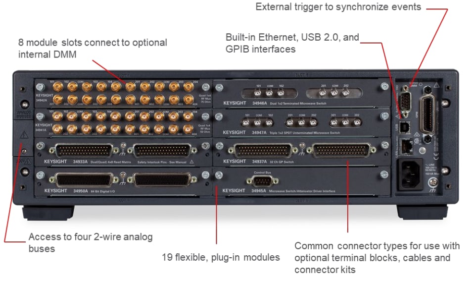 Keysight Technologies 34980A資料擷取系統