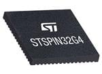 STMicroelectronics 搭載STM32G4 MCU的STSPIN32G4馬達控制器