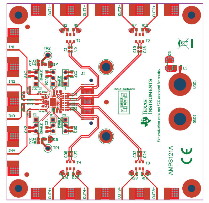 Texas Instruments LMH32404RHFEVM Evaluation Module