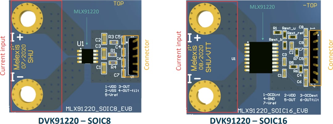 Melexis DVK91220 Current Sensor Development Kits