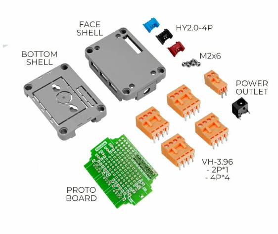 M5Stack CoreInk Proto Base
