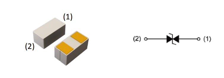 Application Circuit Diagram - ROHM Semiconductor VS3V Series Transient Voltage Suppressors