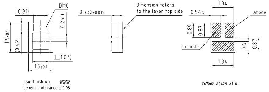 Mechanical Drawing - ams OSRAM OSLON® Compact PL KW CELNM3.TK High-Power LED