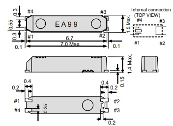 Epson Timing MC-146 Crystal Units