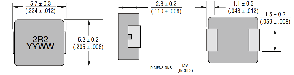 Bourns SRP5030T Shielded Power Inductors