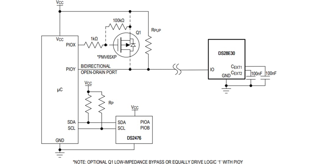Analog Devices / Maxim Integrated DS28E30 1-Wire® ECDSA安全驗證器