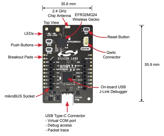 Silicon Labs xG24探索套件
