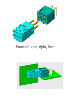 TE Connectivity ICCON薄型功率插針和插槽