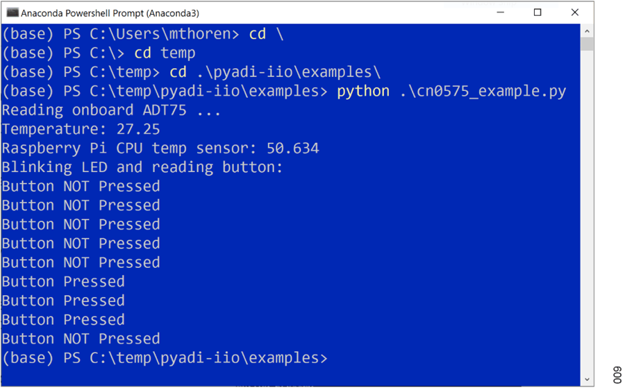 Analog Devices Inc. EVAL-CN0575-RPIZ Development Board