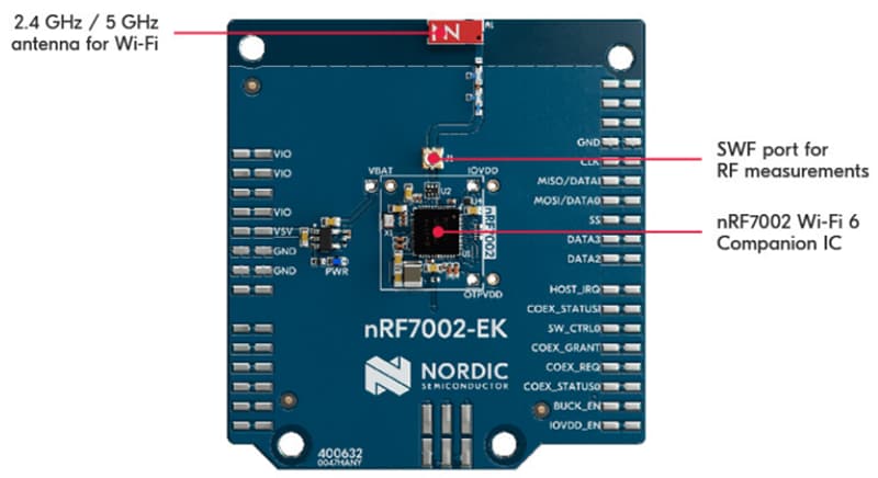 Nordic Semiconductor nRF7002評估套件