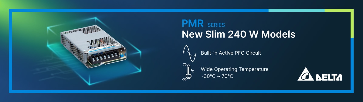 Delta Electronics PMR240 240W Slim Power Supplies