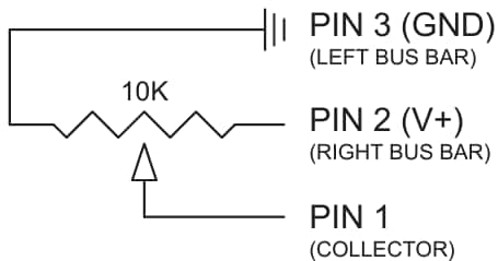 Schematic - Spectra Symbol MagnetoPot Potentiometers