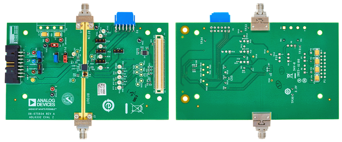 Analog Devices Inc. EVAL-ADL6332 Evaluation Board