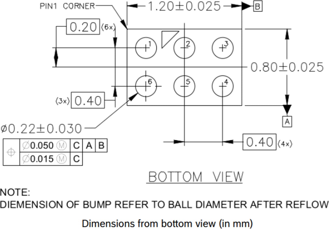 機械製圖 - Bosch BMA530 加速度計