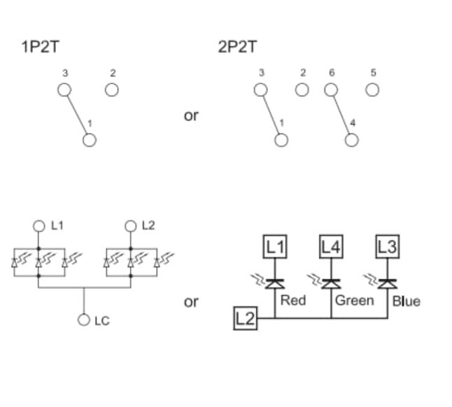 Schematic - Well Buying L Series LED Push Button Switches