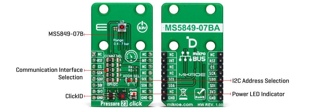 Mikroe Pressure 23 Click - 07BA