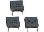 Cornell Dubilier / Knowles 160 Series Radial Box Metallized Capacitors