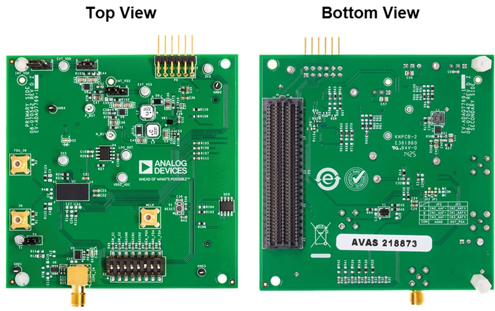 Mechanical Drawing - Analog Devices Inc. EV-ADAQ7769-1FMC1Z DAQ Evaluation Kit