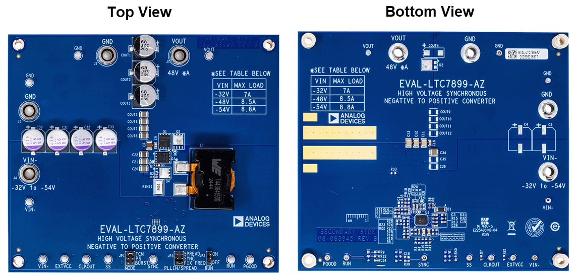 機械製圖 - Analog Devices Inc. EVAL-LTC7899-AZ評估板