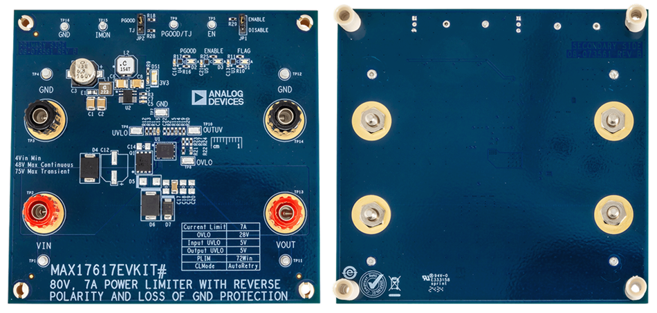 Analog Devices / Maxim Integrated MAX17617EVKIT Evaluation Kit