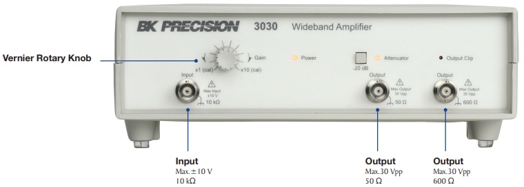 B&K Precision 3030 Wideband Amplifiers