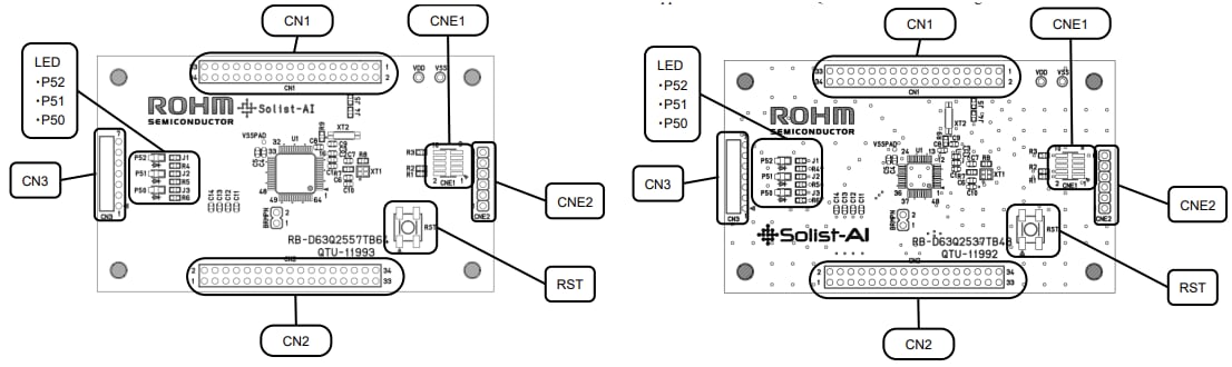 ROHM Semiconductor RB-D63Q2537與RB-D63Q2557參考板