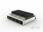 TE Connectivity Enhanced zQSFP+ Cages TE Connectivity Enhanced zQSFP+ Cages