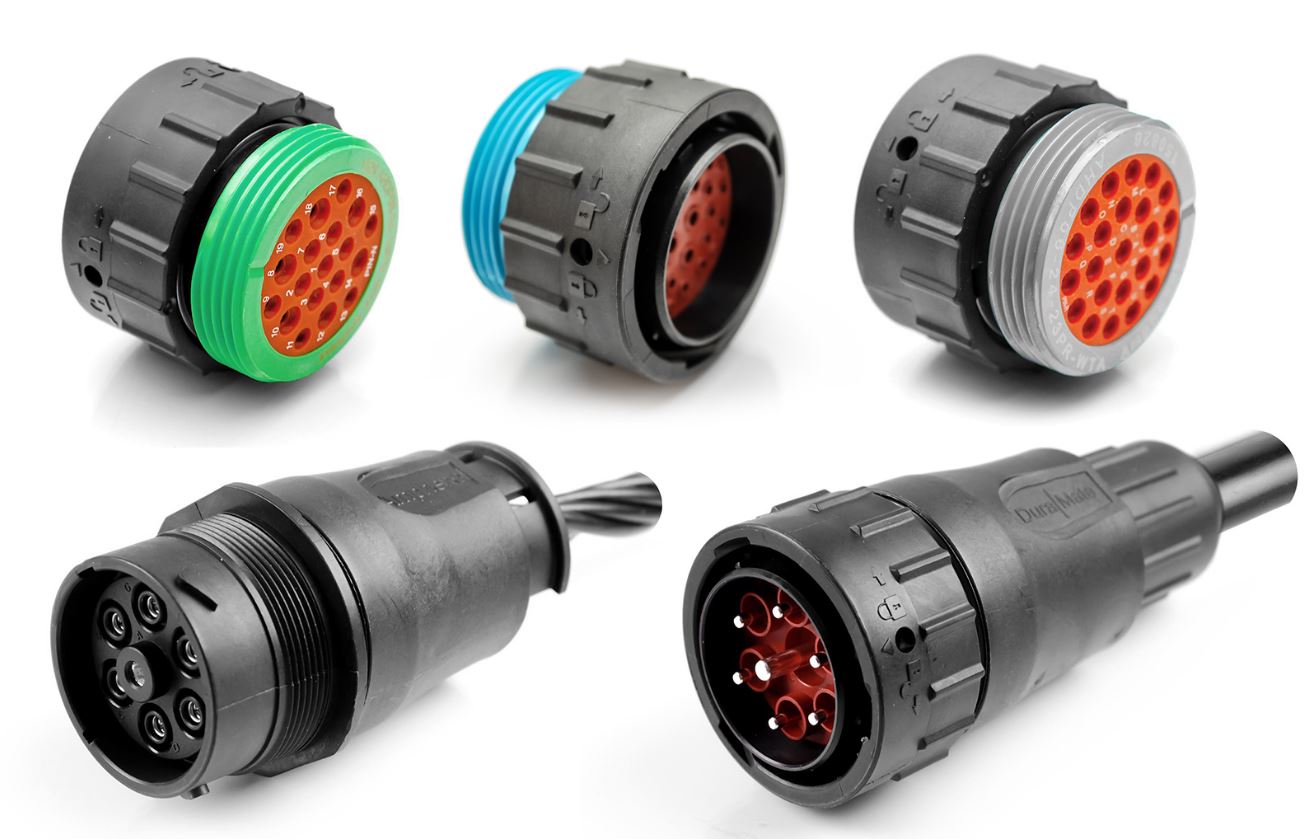 Amphenol Sine Systems AHDP Dura|Mate™ Circular Plastic Connectors