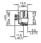 Amphenol-Tuchel C091D Female Receptacles Diagram
