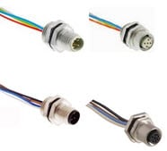 HARTING M12 Panel Feed-through Connectors