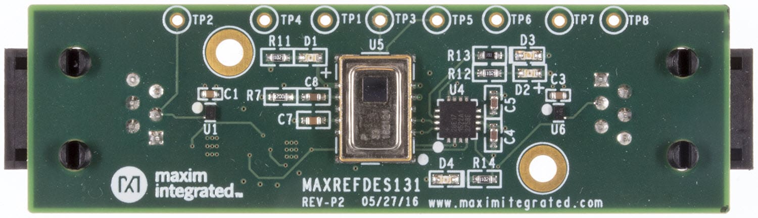 Maxim Integrated MAXREFDES131# Evaluation Kit featuring the Grid-EYE Sensor