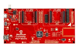 Microchip PIC32MX470 Curiosity Development Board