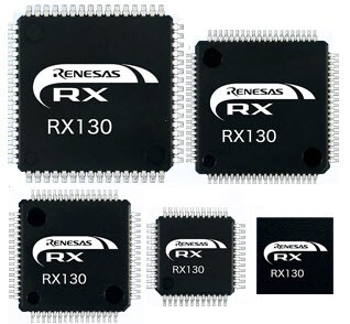 Renesas Electronics RX130 32-bit Microcontrollers