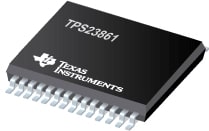 Texas Instruments TPS23861 Quad Port Power-Over-Ethernet PSE Controller