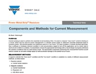 應用筆記:元件和方法 應用筆記:元件和方法